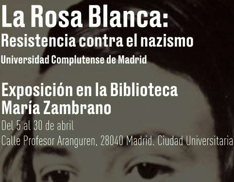 La Rosa Blanca: exposición en la Biblioteca María Zambrano desde el 5 de abril